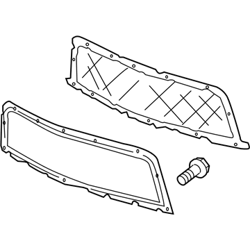 Cadillac 25891997 Lower Grille