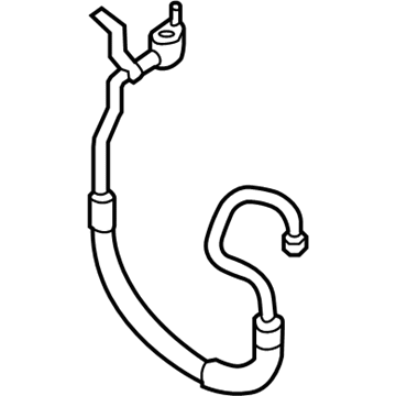 2006 Chevy Aveo A/C Hose - 96620070