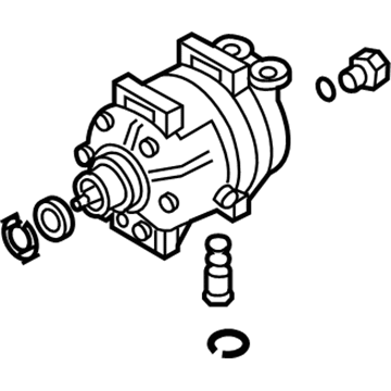 Chevy Aveo A/C Compressor - 96618810