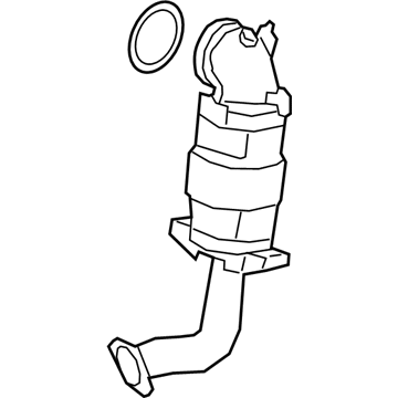 2021 Chevy Blazer Catalytic Converter - 55516909