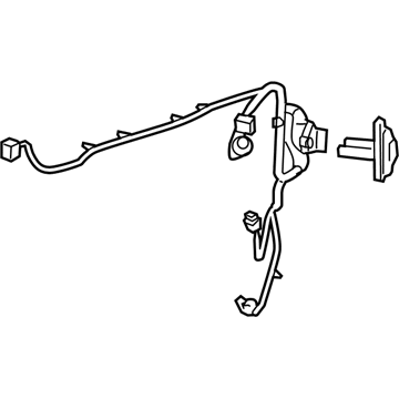 GM 20760862 Harness Assembly, Rear Side Door Door Wiring