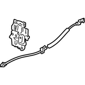 Chevy 25876393 Lock Assembly