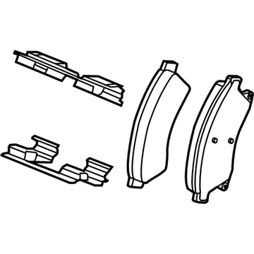 Chevy Sonic Brake Pad - 42673335