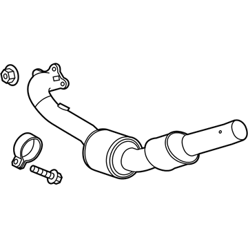 2014 Chevy Camaro Catalytic Converter - 19418947