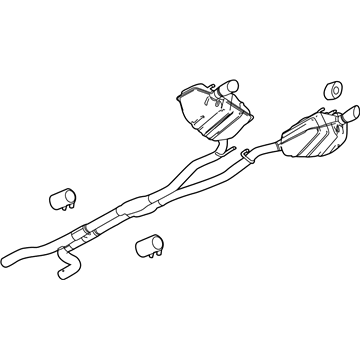 2014 Chevy Camaro Exhaust Pipe - 19419959