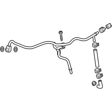 Chevy 12670757 Water Return Tube