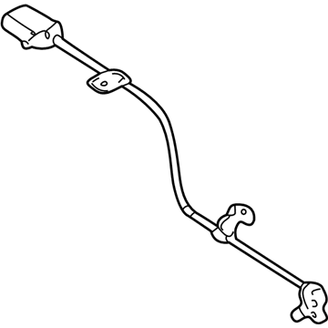 1996 Chevy K1500 Suburban ABS Sensor - 19181877