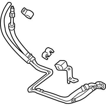 GM 20934200 Hose Assembly, P/S Gear Inlet & Outlet