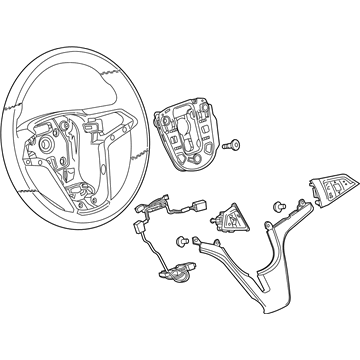 Chevy 42769603 Steering Wheel