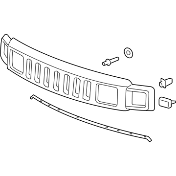 Hummer 15834196 Grille Assembly