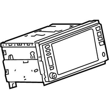 Chevy 20795290 Radio