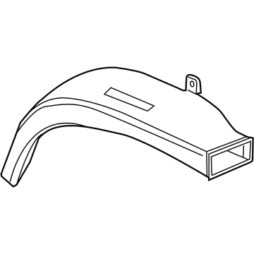 Chevy 23374299 Lower Duct