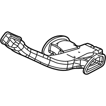 Chevy 20784409 Center Duct