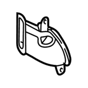 Chevy 15826457 Outlet Duct