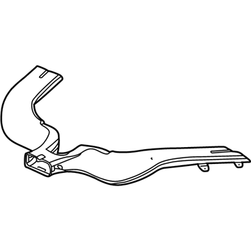 Chevy 22726683 Rear Duct