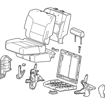 GMC 22878134 Seat Assembly