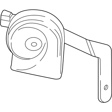 Buick 84377339 Lower Note Horn