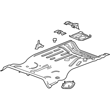 GM 84538821 Panel Assembly, R/Flr Rr