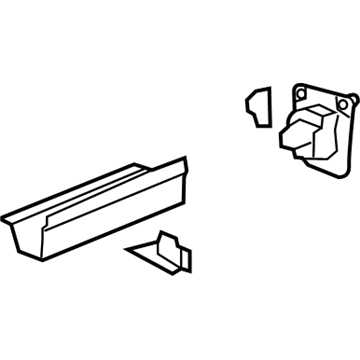 GM 23369587 Rail Assembly, Underbody Rear Side