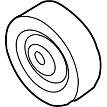 Chevy 12634218 Idler Pulley