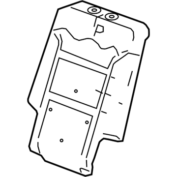 GM 84250277 Pad Assembly, 3Rd Row Seat Back