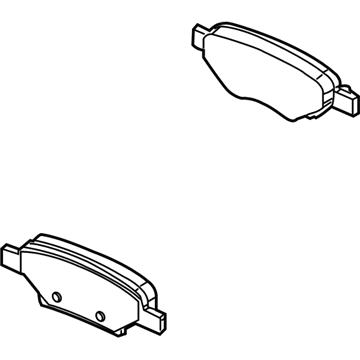 2005 Pontiac Montana Brake Pad - 19181867