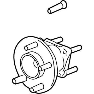 Pontiac 10368309 Hub & Bearing