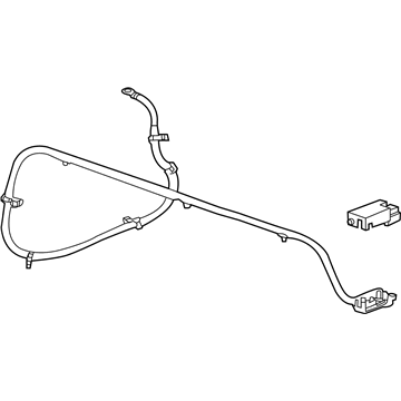 GMC 23167993 Positive Cable