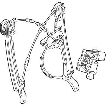 Cadillac 87815927 Window Regulator