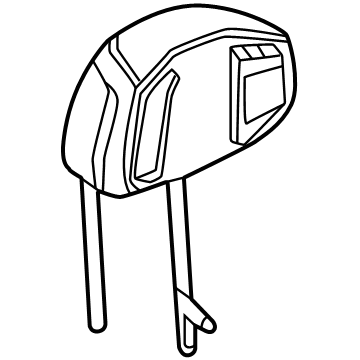 Cadillac 86796308 Headrest