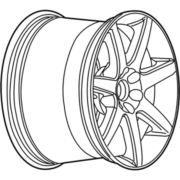 Cadillac 9595354 Wheel