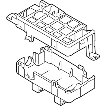 Chevy Aveo Fuse Box - 96539834