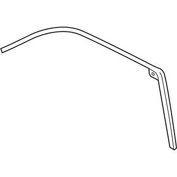 GM 22658004 Weatherstrip Assembly, Roof Side Rail