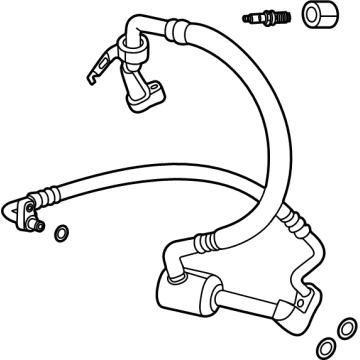 Cadillac 84211811 Pressure Hose