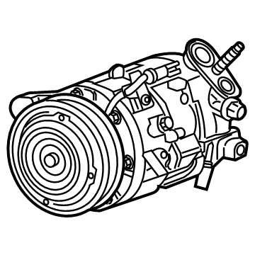 Cadillac XT6 A/C Compressor - 86792412