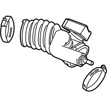 2010 Cadillac SRX Air Intake Coupling - 20850108