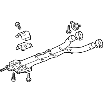 Chevy Corvette Exhaust Pipe - 84604831