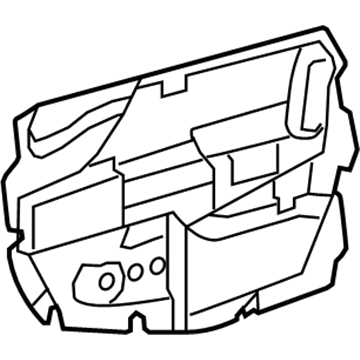 Chevy 25895629 Water Deflector