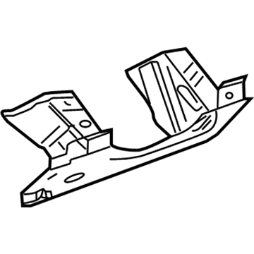 GM 10395952 Reinforcement Assembly, Instrument Panel Driver Knee Bolster