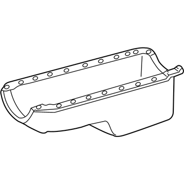 GMC 12574834 Oil Pan