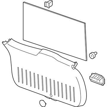 Chevy 22788447 Lower Trim Panel