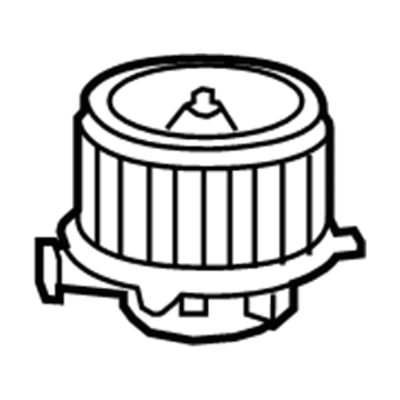 GM 13369460 Motor Assembly, Blower (W/ Impeller)