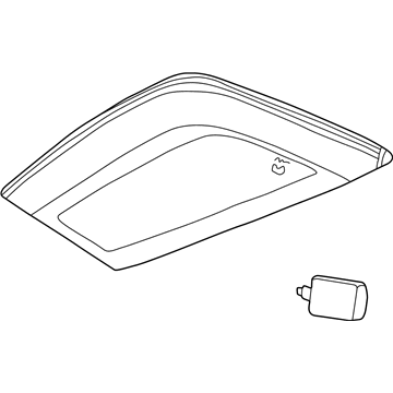 Buick 10320748 Quarter Glass