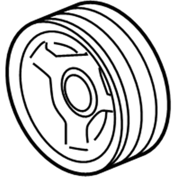 Chevy 12674581 Crank Pulley