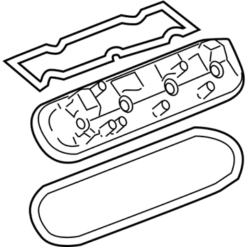 Chevy 12637686 Valve Cover