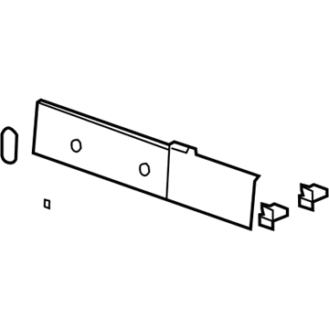 GMC 25841288 Rear Glass Molding