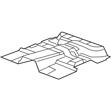 GM 20802297 Carpet Assembly, Floor Panel *Titanium