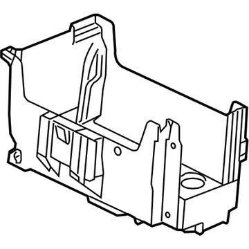 Buick 23128537 Battery Tray