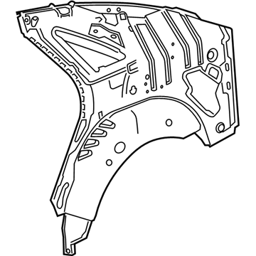 GM 23447005 Panel Assembly, Quarter Inner & Rear Wheelhouse