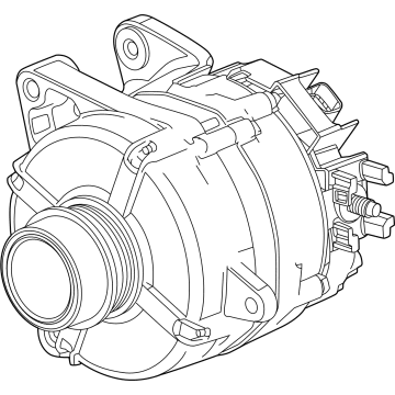 Chevy Trailblazer Alternator - 42851507